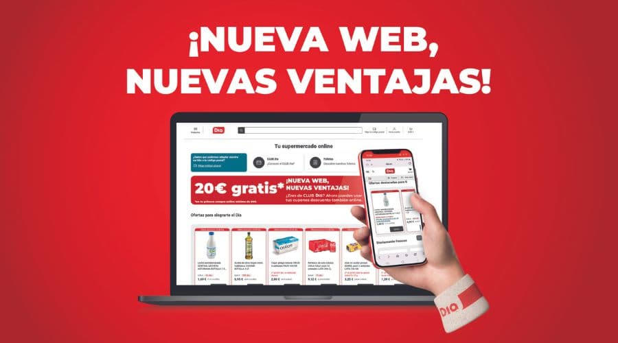 Dia lanza su nueva web para impulsar su ecommerce en España