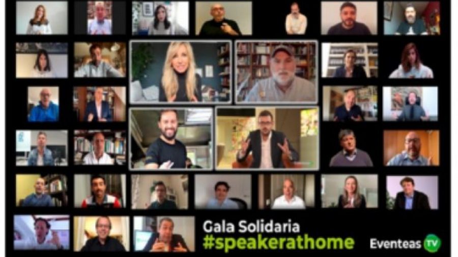 gala solidaria #speakerathome para World Central Kitchen