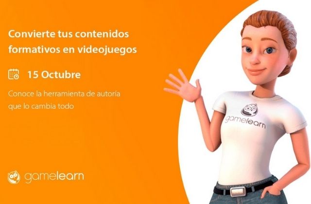 El 15 de octubre se presenta la herramienta Editor de Gamelearn
