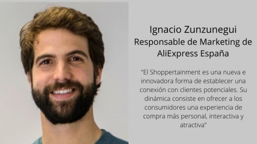 Ignacio Zunzunegui, Responsable de Marketing de AliExpress España