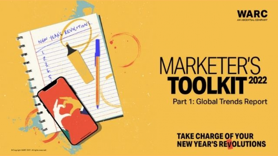 WARC publica The Marketer's Toolkit 2022 Global Trends Report
