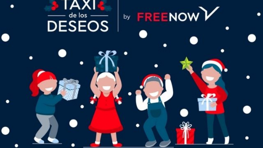 campaña solidaria Taxi de los deseos de FREE NOW