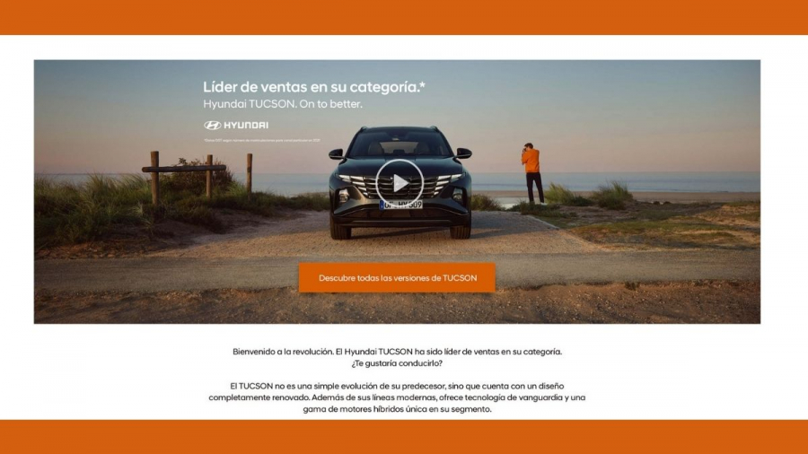 Hyundai lanza una campaña del TUCSON en el formato publicitario Herotator de Amazon