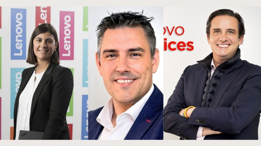 Lenovo promociona a Patricia Núñez, Carlos Serna y Francisco López