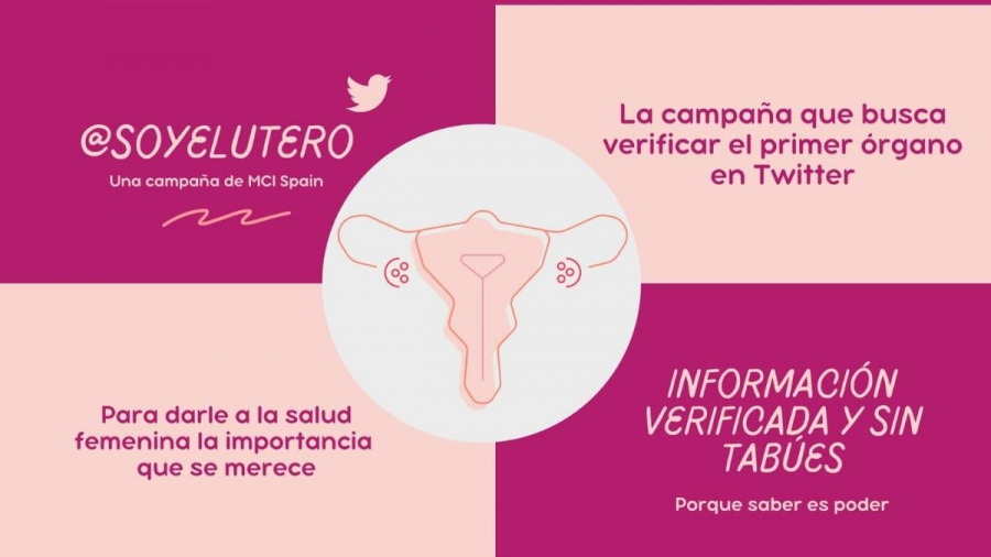 MCI Spain lanza la campaña Soy el útero para verificar este órgano en Twitter