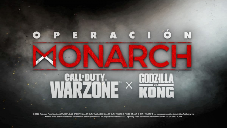 batalla Godzilla vs King Kong Call of Duty®Warzone: Operación Monarch