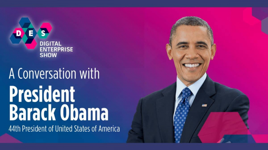 keynote de Barack Obama en el Digital Enterprise Show 2022