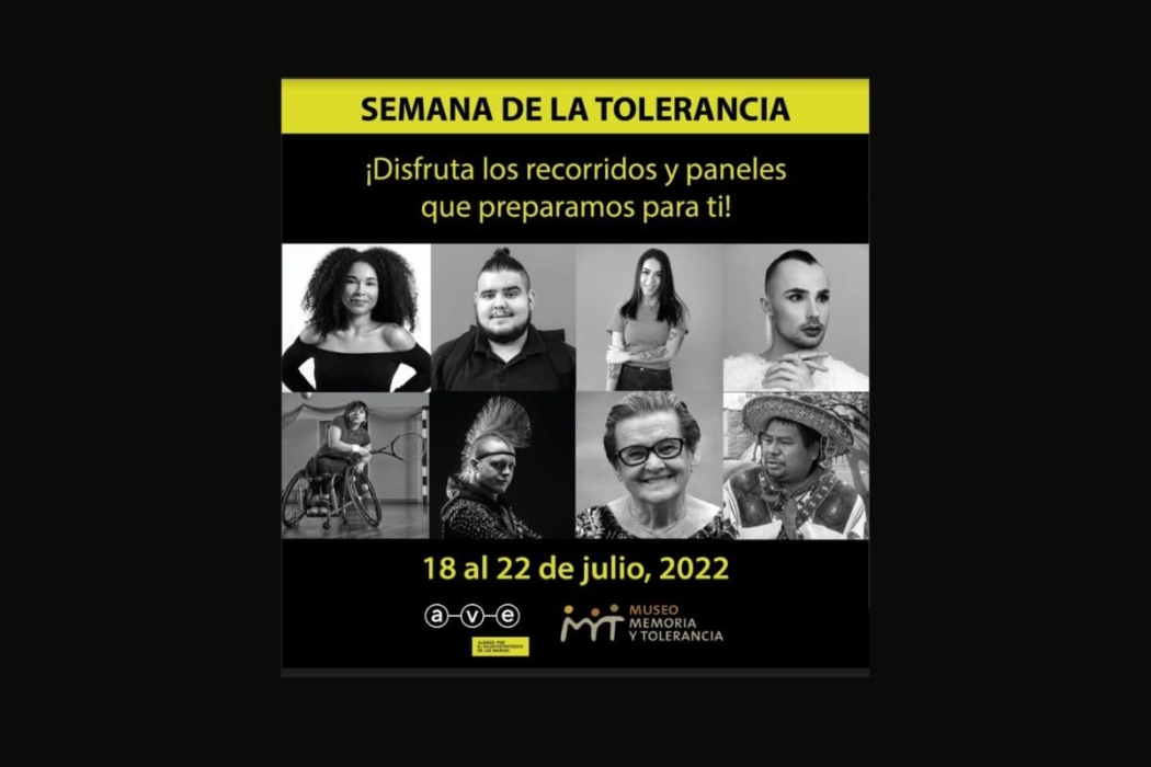 AVE y Museo Memoria y Tolerancia organizan la Semana de la Tolerancia 2022