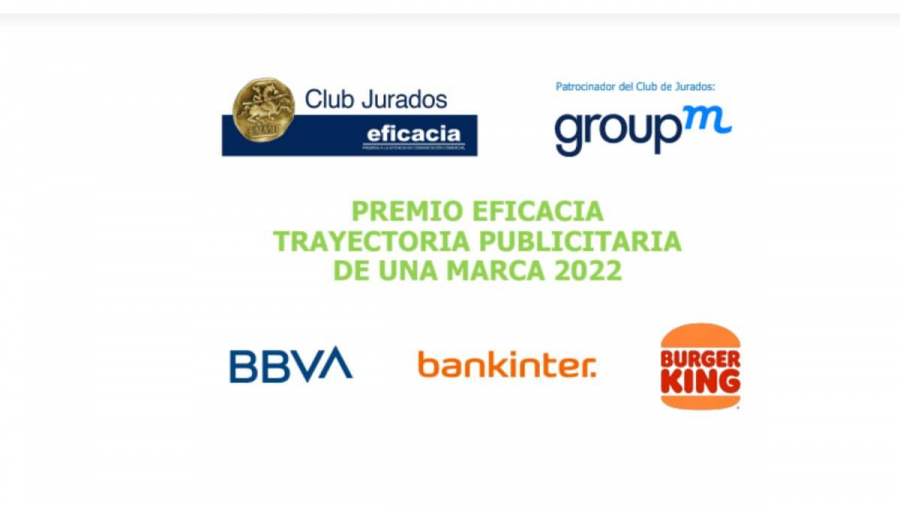 finalistas de los Premios Club de Jurados Eficacia 2022