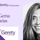 Gema Arias embajadora Gerey Awards 2023