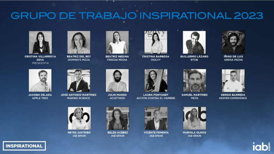 IAB Spain anuncia el Grupo de Trabajo del Inspirational'23