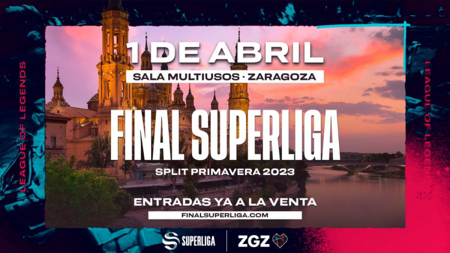 Zaragoza acogerá la final de la temporada de primavera de la Superliga de LoL