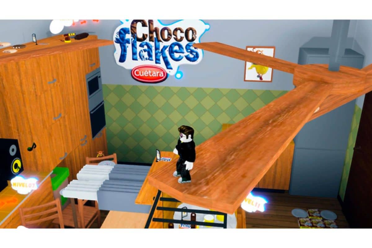 Choco Flakes organiza los Crazy Games en Roblox