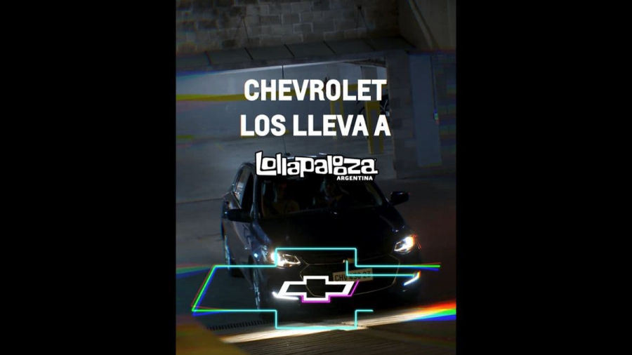 Chevrolet estrena la campaña Manijas en el Lollapalooza 2023 en Argentina