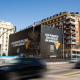 Doritos reivindica su triángulo con una lona gigante en Madrid