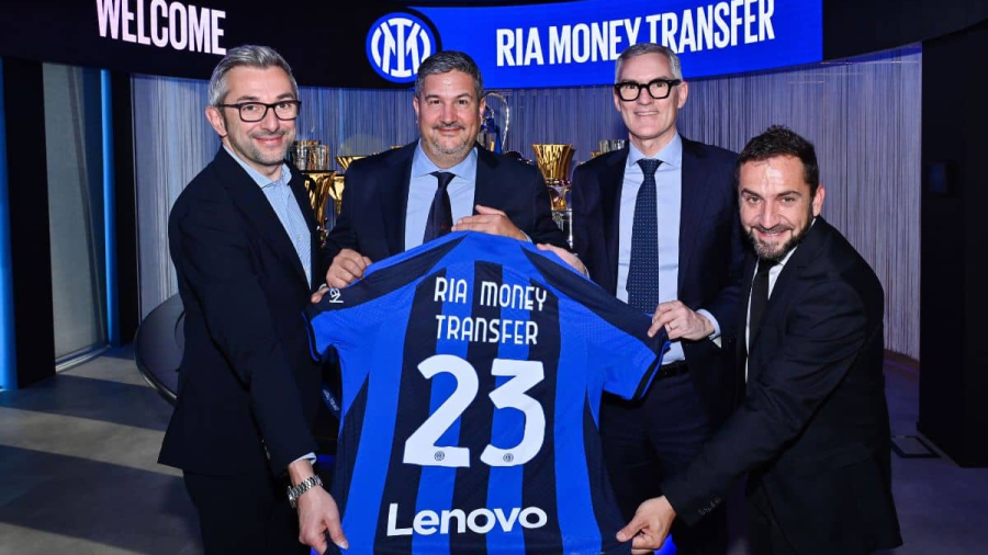 Ria Money Transfer patrocinador oficial del Inter de Milán