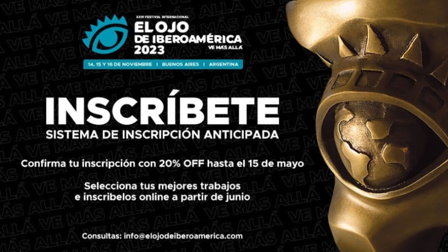 Inscripción Anticipada del Festival El Ojo de Iberoamérica 2023