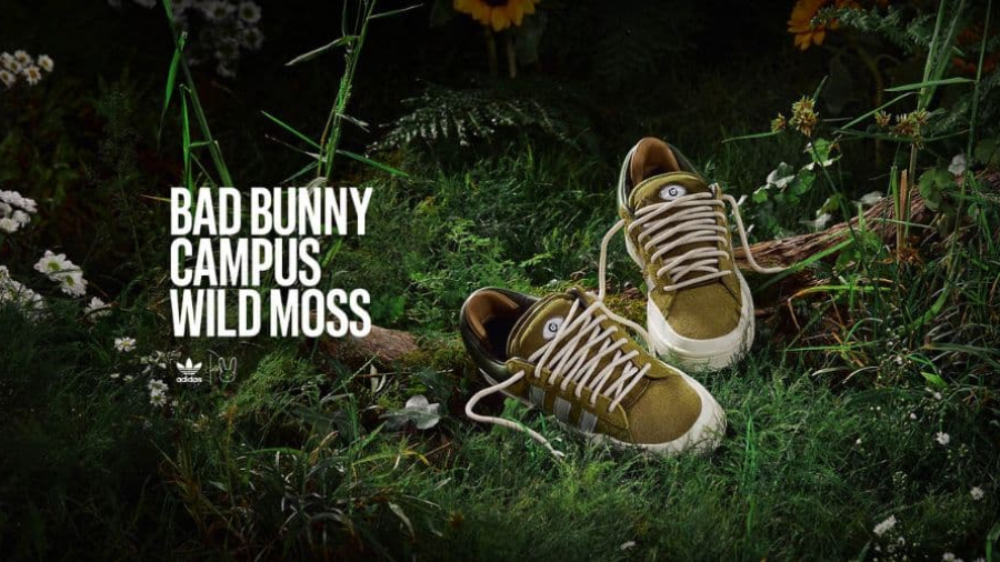 adidas lanza las nuevas Bad Bunny Campus Wild Moss