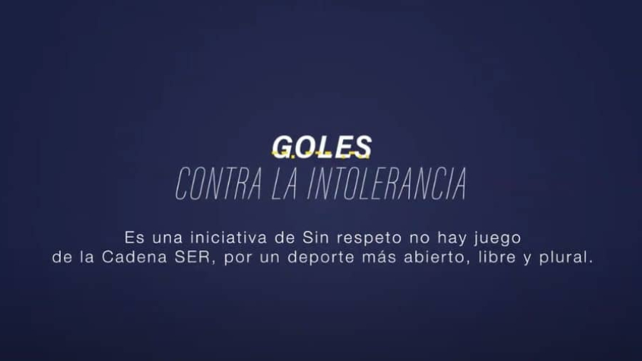 Carrusel Deportivo lanza la campaña Goles contra la intolerancia
