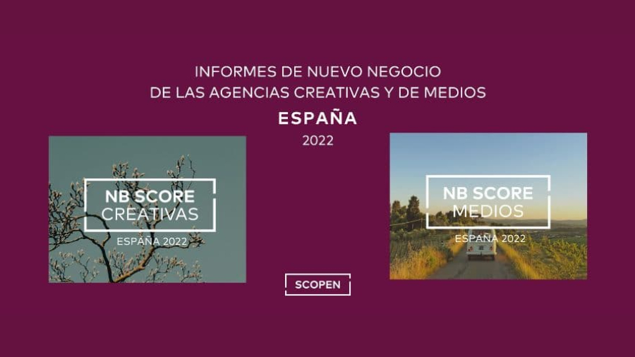 informes de nuevo negocio de agencias creativas y medios en España 2022