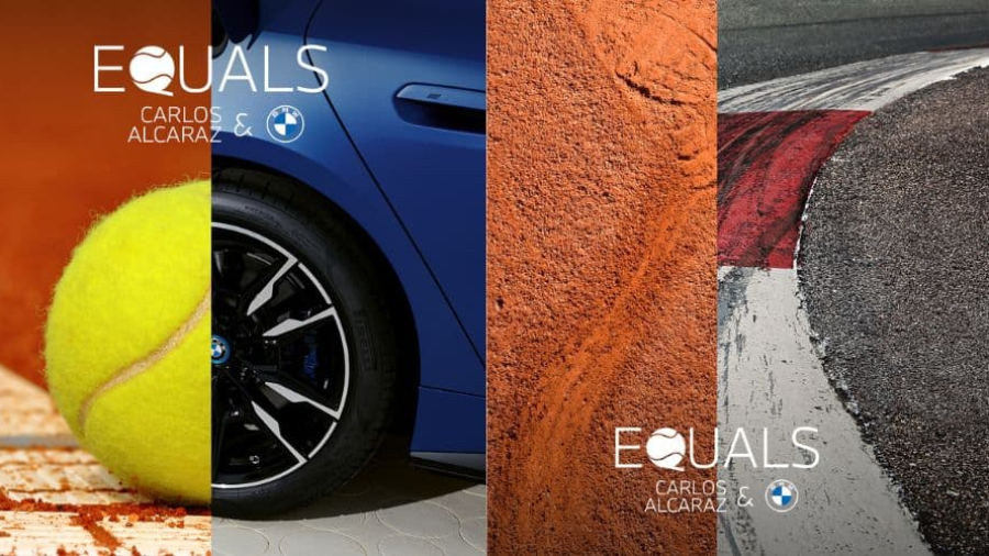 BMW estrena campaña de patrocinio de Carlos Alcaraz