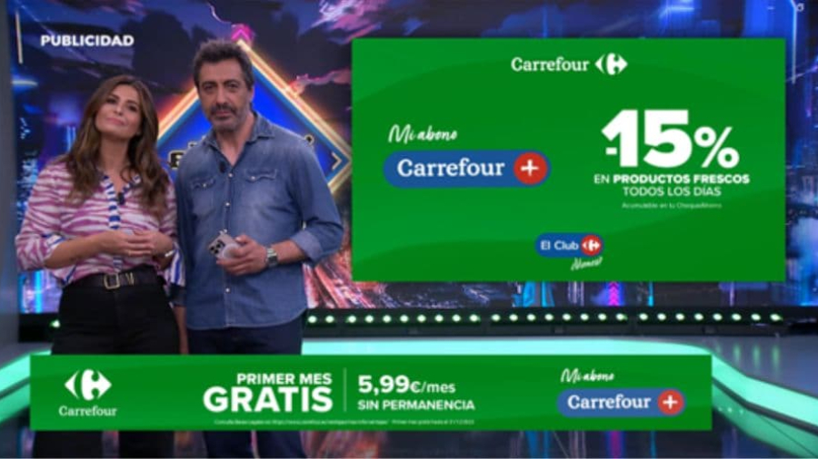 Mi Abono Carrefour + consigue el Spot de Oro en El Hormiguero 3.0