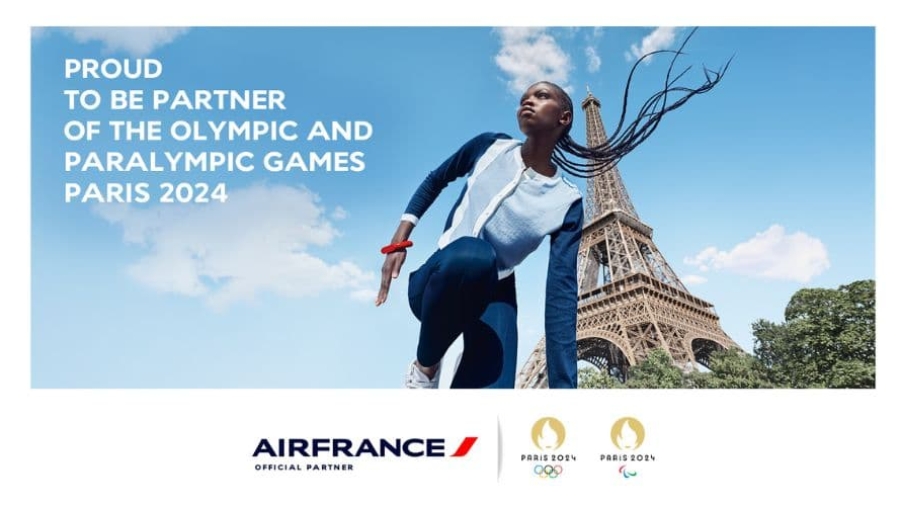 Air France será socia oficial de los Juegos Olímpicos y Paralímpicos de París 2024