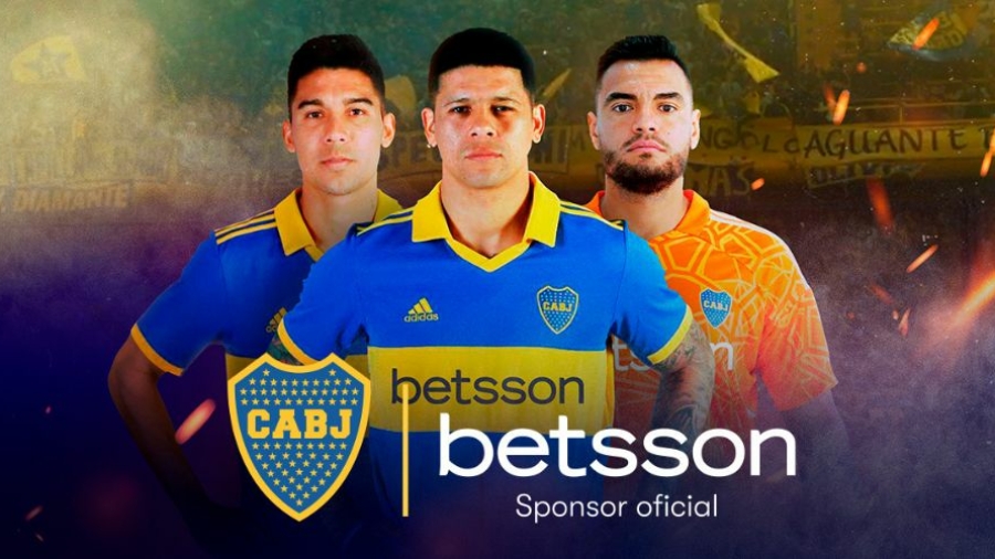 Betsson será sponsor oficial de Boca Juniors hasta finales de 2024