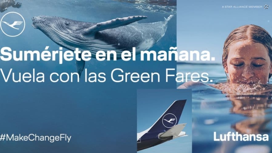 Lufthansa Group lanza una campaña digital para promocionar las tarifas Green Fares