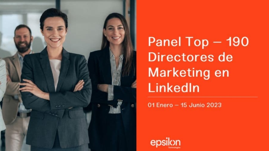 Top 190 directores de Marketing de España líderes en LinkedIn 2023