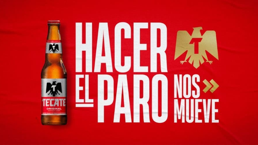 Tecate estrena la campaña Hacer el paro nos mueve