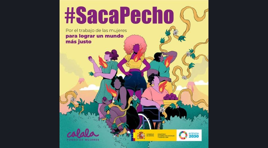 Calala Fondo Mujeres estrena la campaña Saca Pecho