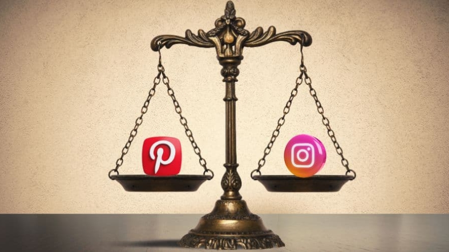cuáles son las diferencias entre Instagram y Pinterest