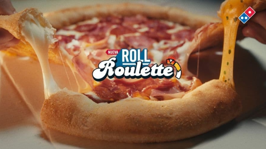 Domino's lanza al mercado la nueva pizza Roll Roulette