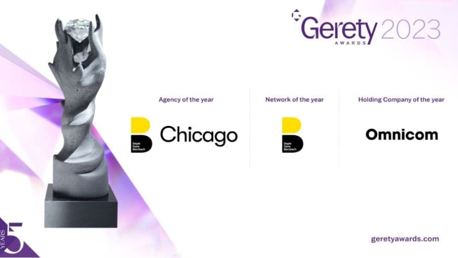 DDB Chicago recibe el premio Agencia Global del Año en los Gerety Awards 2023