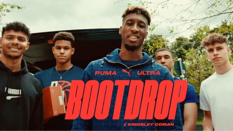PUMA estrena la campaña de comunicación Bootdrop con Kingsley Coman