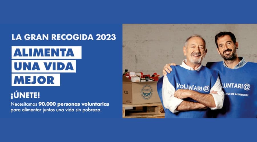 FESBAL lanza la campaña de la Gran Recogida de Alimentos 2023