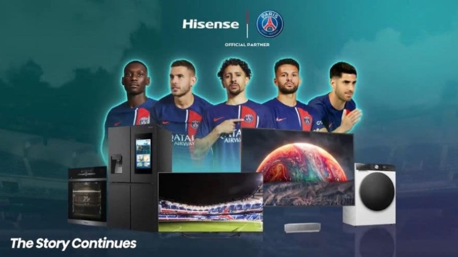 Hisense será patrocinador oficial del PSG hasta la temporada 2024-2025