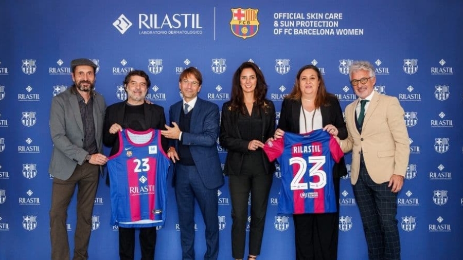 Rilastil es nuevo patrocinador de los equipos de fútbol y baloncesto del FC Barcelona femenino