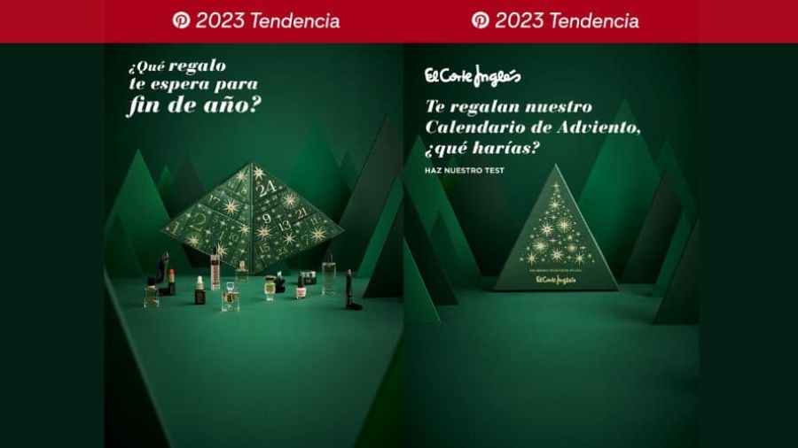 El Corte Inglés estrena su campaña de Navidad 2023 en Pinterest