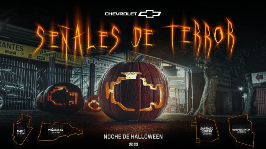 Chevrolet lanza la campaña Señales de terror en Halloween 2023