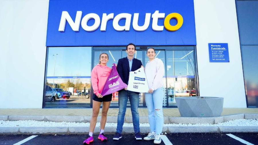 Norauto, patrocinador oficial de Claudia Jensen y Lorena Rufo