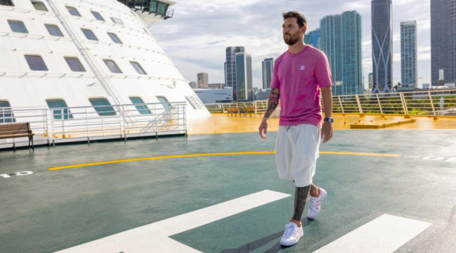 Leo Messi embajador oficial de Royal Caribbean