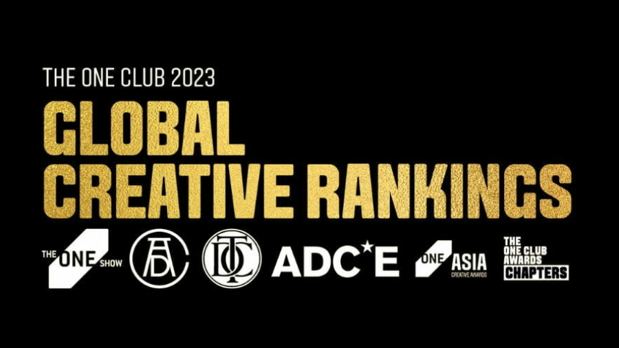 Rankings Creativos Globales 2023 de The One Club for Creativity