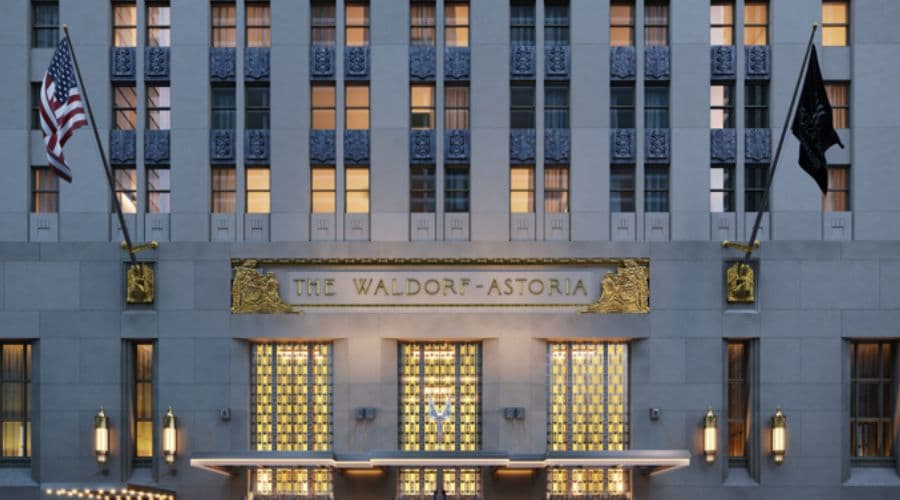 Hotel The Waldorf Astoria en Nueva York