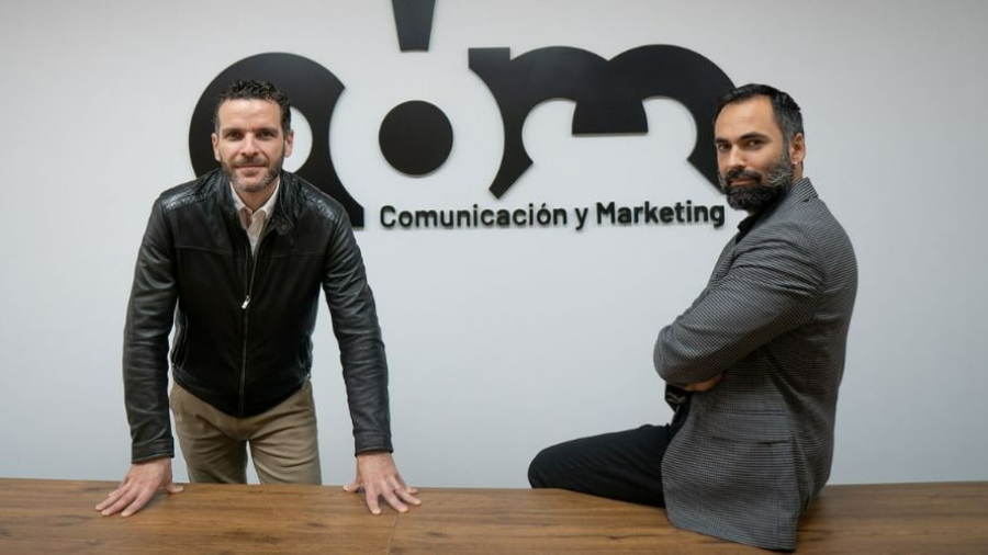 Andrés Ortiz y Adrián García AOM Comunicación y Marketing
