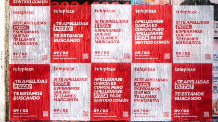 Campaña de Telepizza por el Día Mundial de la Pizza 2024