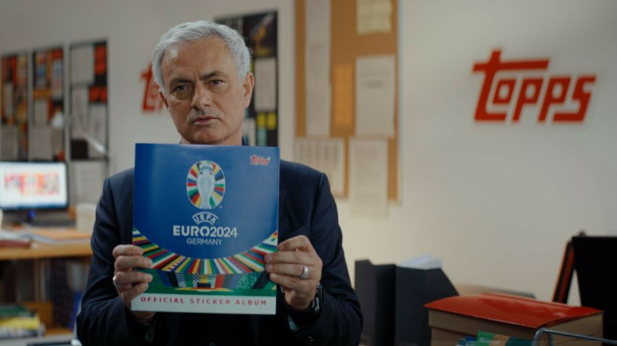 Campaña de Topps par la Eurocopa de Alemania 2024