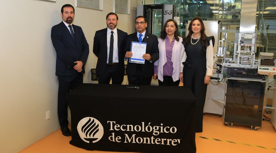 Firma de Convenio General de Colaboración entre Ericsson y Tecnológico de Monterrey