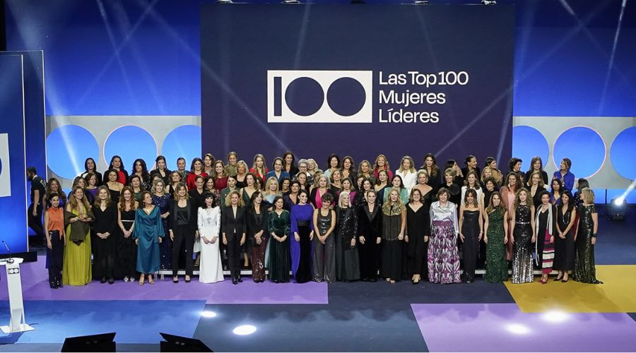 Premiadas en la Gala Las Top100 Mujeres Líderes en España 2024